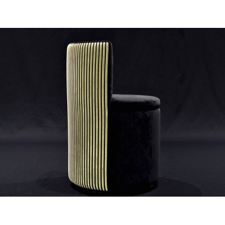 Pouf con schienale RIGA