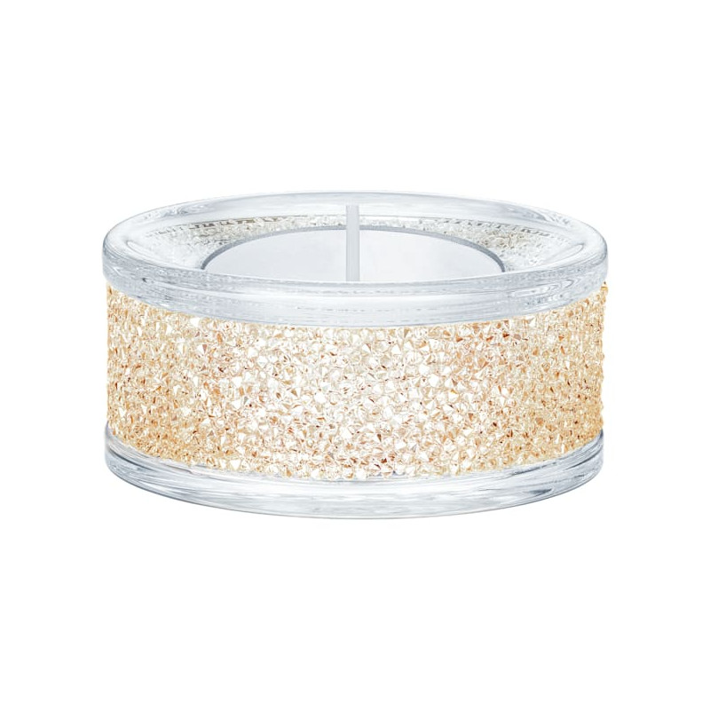 Portacandele Shimmer, tono dorato