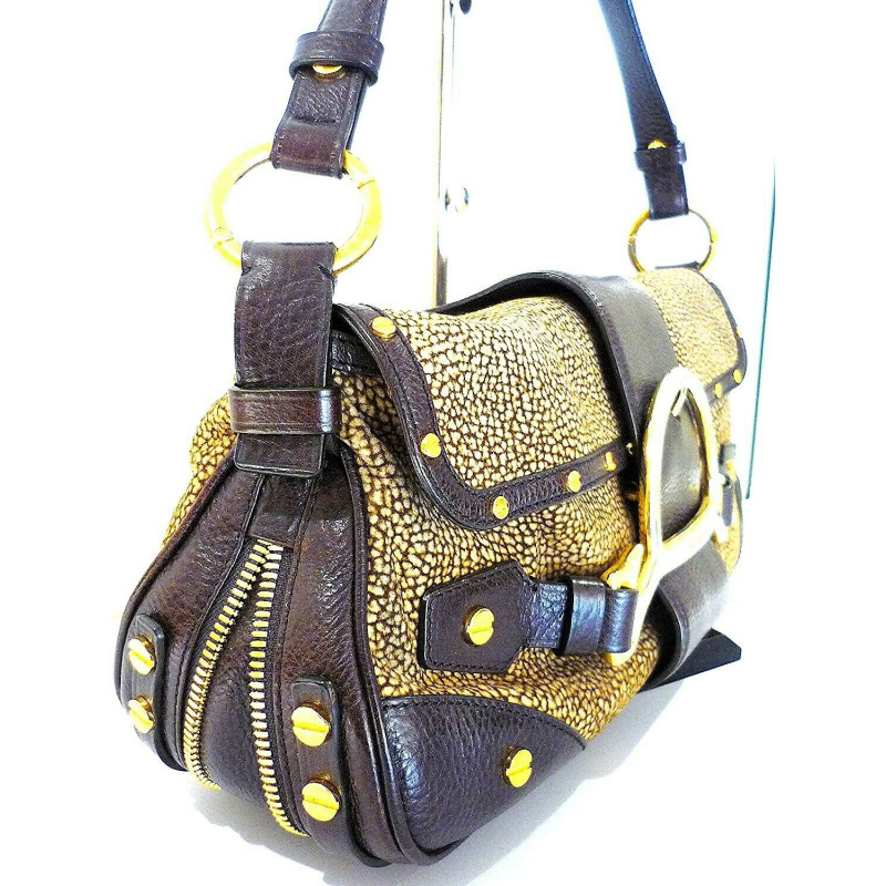 BORBONESE BORSA MAMBO IN PELLE