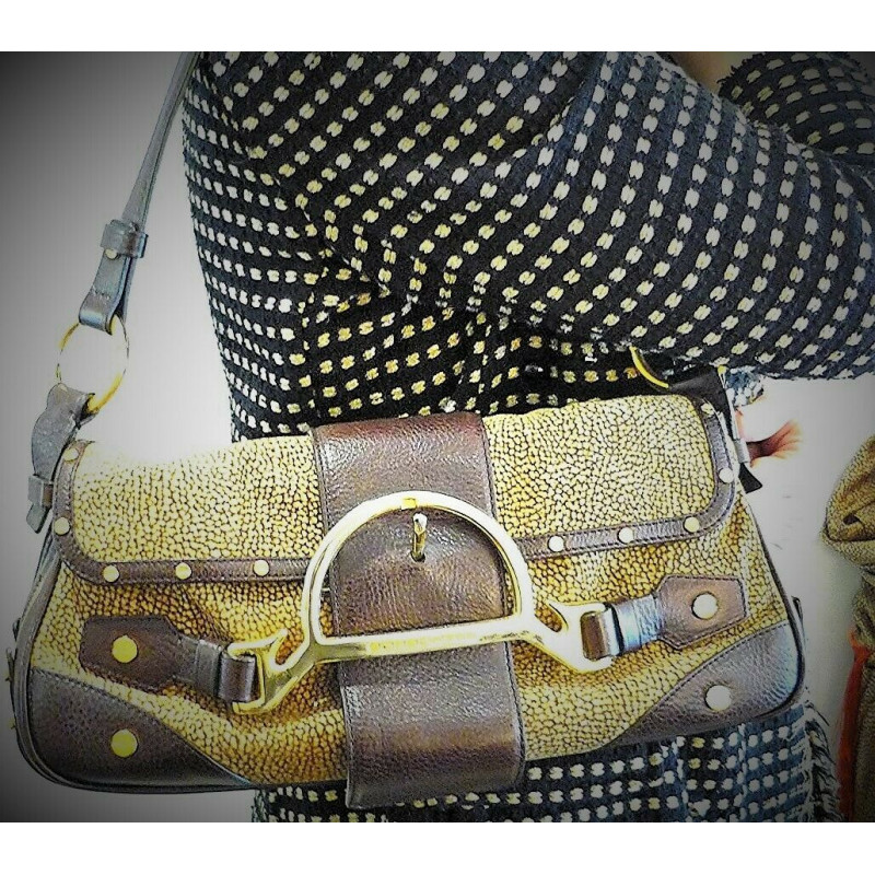 BORBONESE BORSA MAMBO IN PELLE