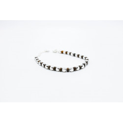 Bracciale uomo argento- Pepita Rocks