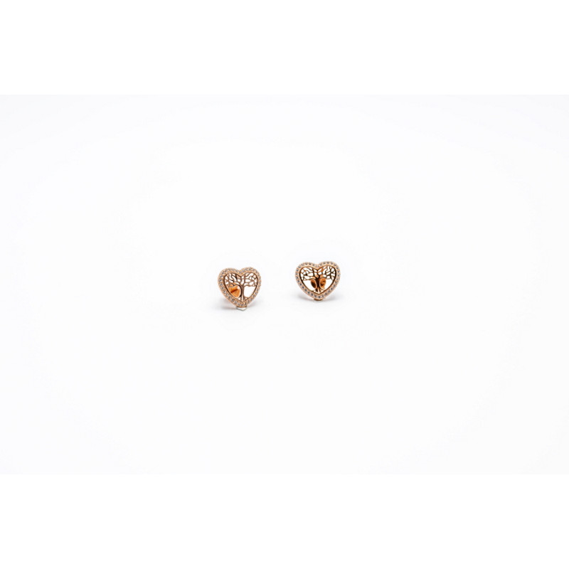 orecchini argento Cuore Albero