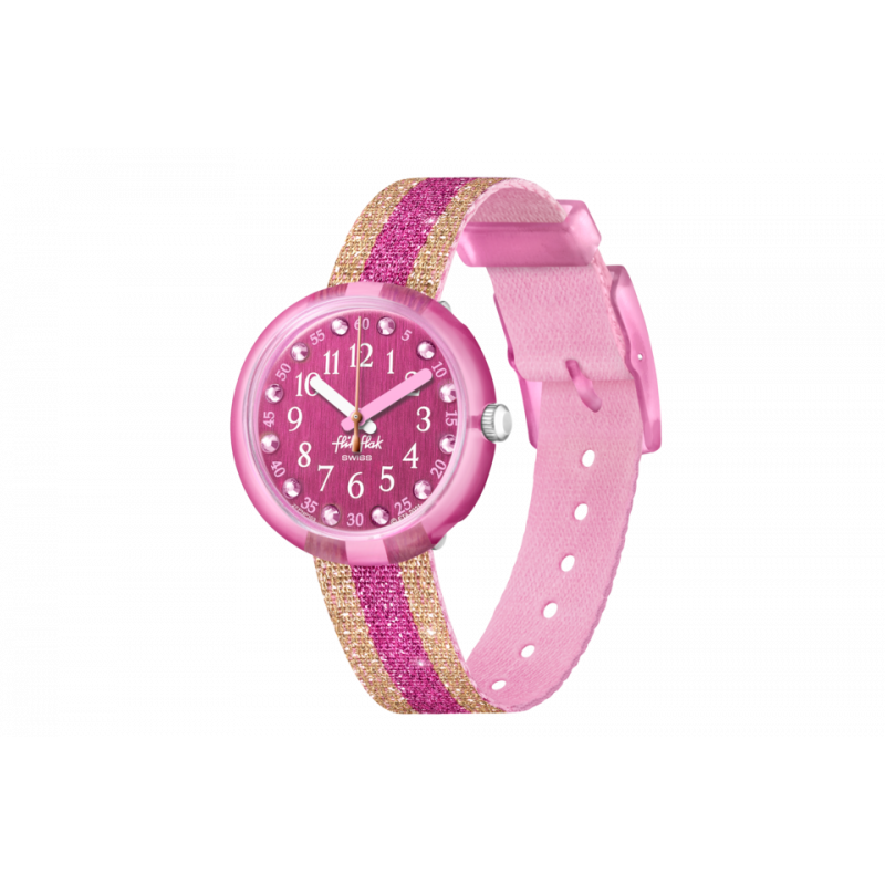 SWATCH - FLIK FLAK SHINE BRIGHT SHINE IN PINK - OROLOGIO BAMBINA