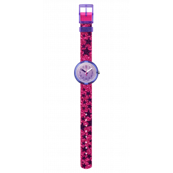 SWATCH - FLIK FLAK FUTURISTIC GLITTER STARS - OROLOGIO BAMBINA