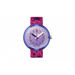 SWATCH - FLIK FLAK FUTURISTIC GLITTER STARS - OROLOGIO BAMBINA