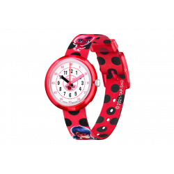 SWATCH - MIRACULOUS LADYBUG AND CAT NOIR MIRACULOUS LADYBUG -OROLOGIO BAMBINA