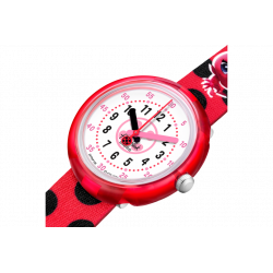 SWATCH - MIRACULOUS LADYBUG AND CAT NOIR MIRACULOUS LADYBUG -OROLOGIO BAMBINA