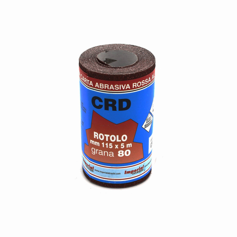 ROTOLO CARTA ABRASIVA GRANA 80 DA 5 M