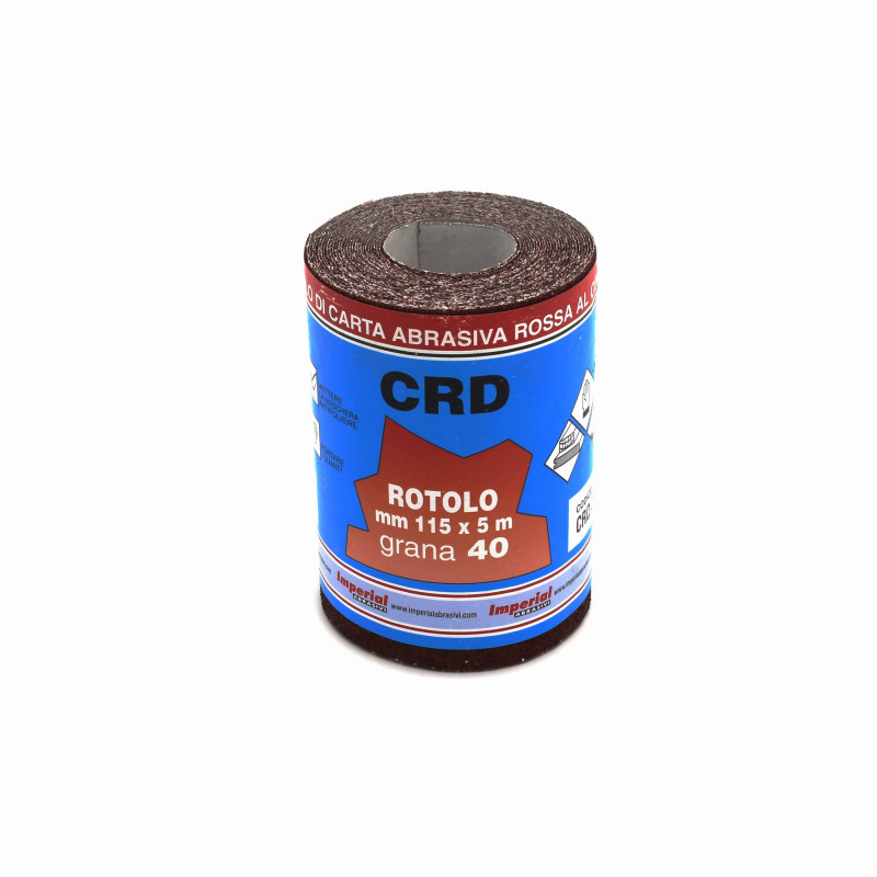 ROTOLO CARTA ABRASIVA GRANA 40 DA 5 M