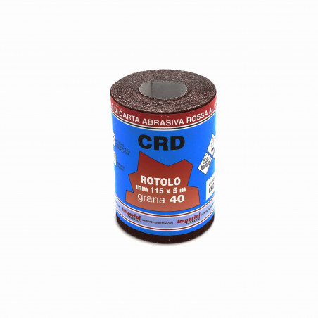 ROTOLO CARTA ABRASIVA GRANA 40 DA 5 M