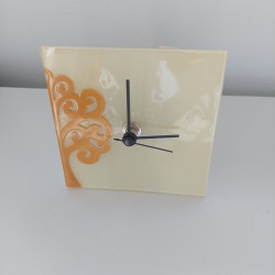 orologio beige con albero della vita