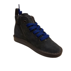 Panchic stivaletto bambino in pelle scamosciata blu