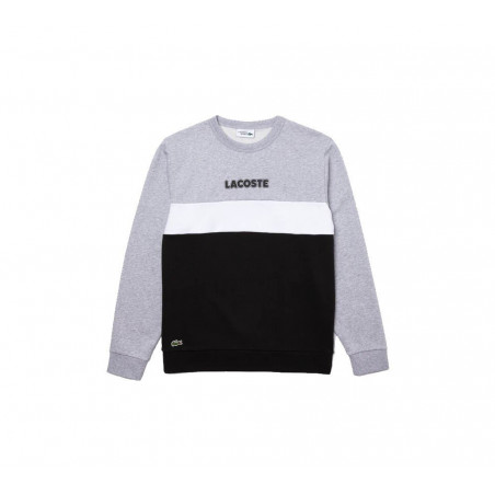 Felpa Girocollo Color Block...