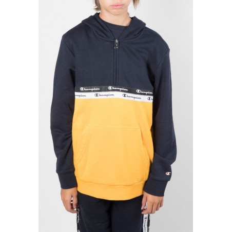 Felpa Bambino Bicolore Logo