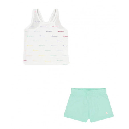 Set Bambina Corto Cotone