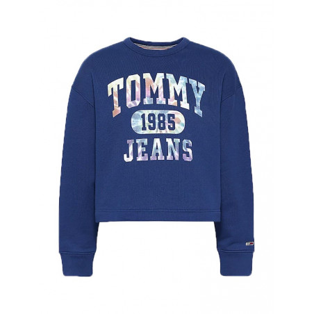 Felpa Donna Cropped Tie-Dye