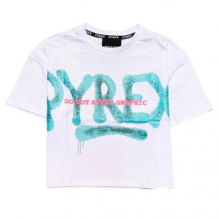 T-shirt Cropped Bambina...