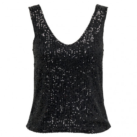 Canotta Donna Ana Sequins