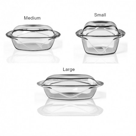 Chef N'Table - Set Pirofile in Vetro Temperato Small