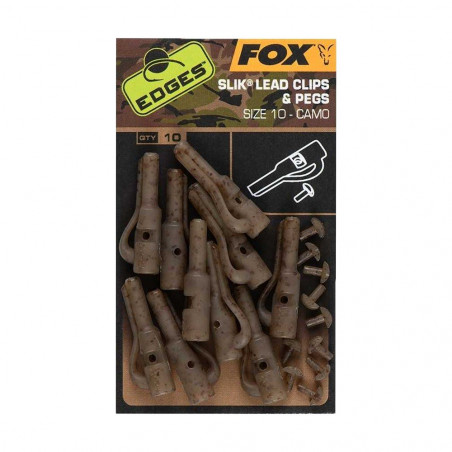Clips Edges Camo Slik Lead 10