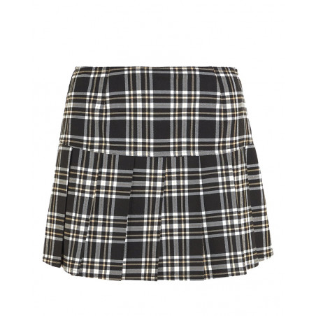 Gonna a Quadri a Trapezio