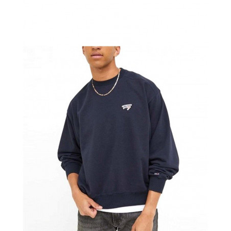 Felpa Uomo Boxy Signature Crew