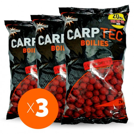 Boilies Carp-Tec Strawberry...