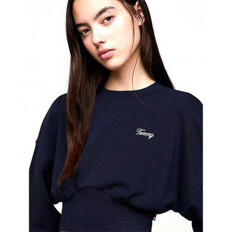 Felpa Donna Crop Relaxed...