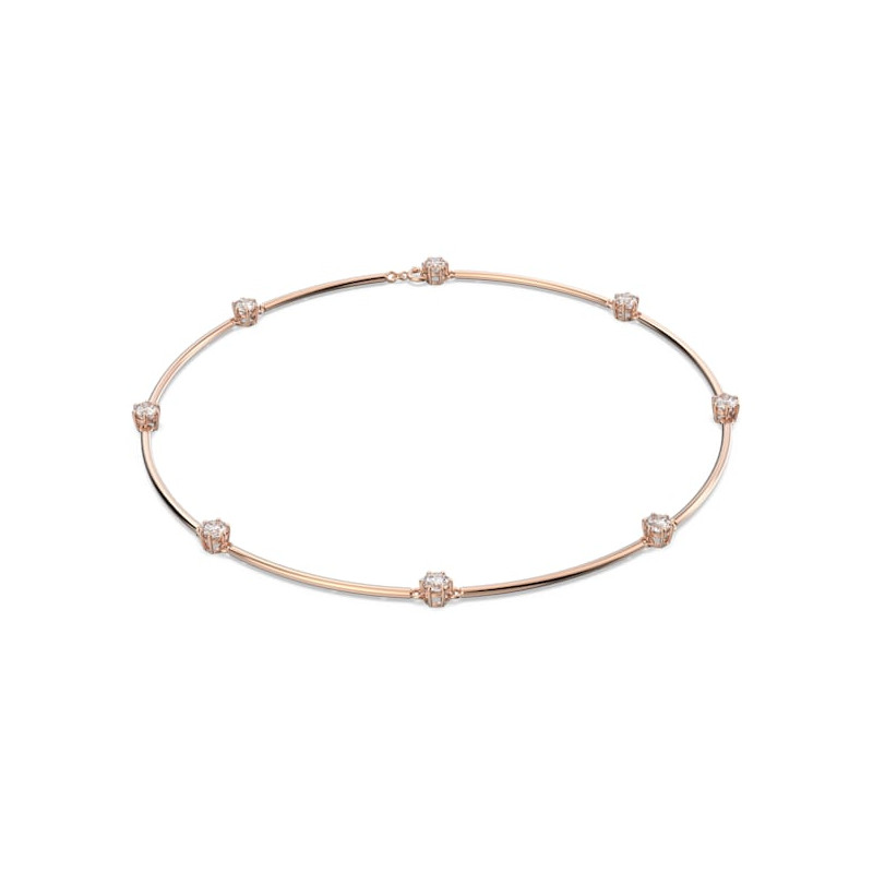 SWAROVSKI - Collana Constella Bianco, Placcato color oro Rosa