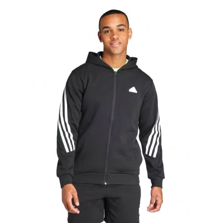 Felpa Uomo 3 Stripes Full Zip