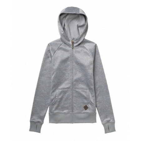 Felpa scoop da donna