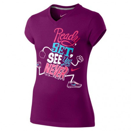 T-shirt bambina Ready Set See