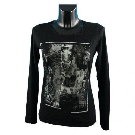 Maglia a maniche lunghe...