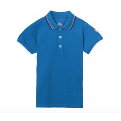 Polo ragazzo piquet profilata