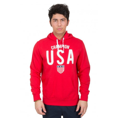Felpa uomo USA cappuccio