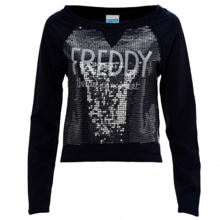 Felpa donna paillettes