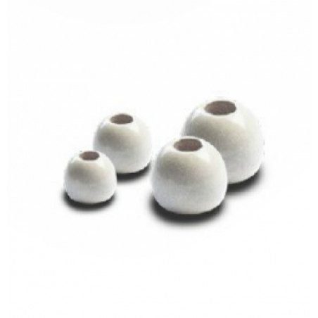 Brass Beads White 2,8 mm