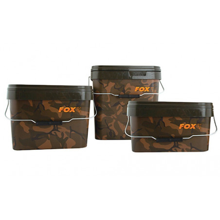 Camo Square Carp Bucket 10...