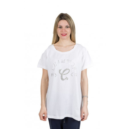 T-Shirt Donna Stretch Strass