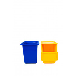 SET CONTENITORI PER ARMADIO PORTASACCHI - ECOBIN 25 lt + 30 lt