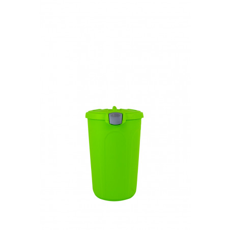 BIDONE CON COPERCHIO ERMETICO "TOM" 46 lt VERDE
