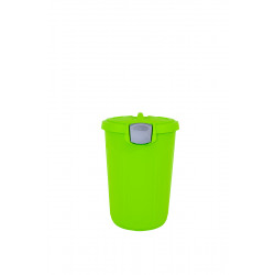 BIDONE CON COPERCHIO ERMETICO "JERRY" 23 lt VERDE