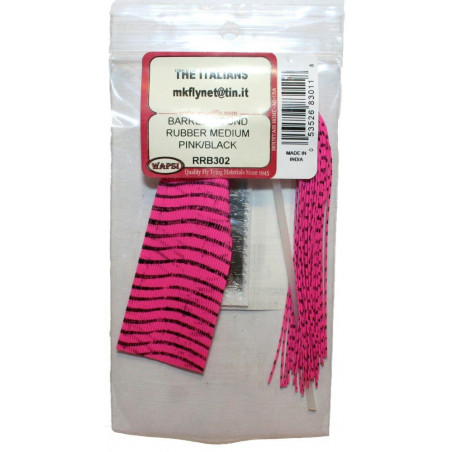 Barred Round Rubber Bicolor