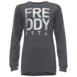 Felpa Bambina Giro Collo