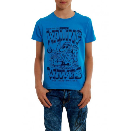 T-Shirt Junior Stampa Waves