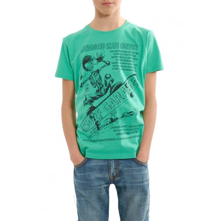 T-Shirt Stampa Long Board Jr