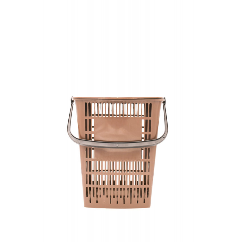 PATTUMIERA PER UMIDO FORATA LT 10 MARRONE