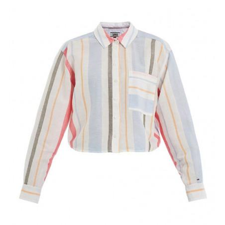 Camicia Lino Donna Multi...