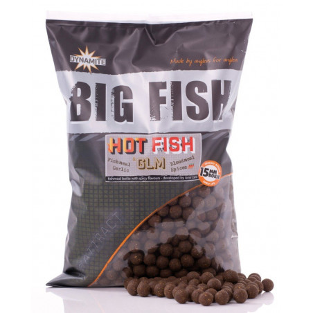 Boilies Hot Fish &amp; GLM...