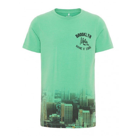 T-Shirt Stampa Città Bambino